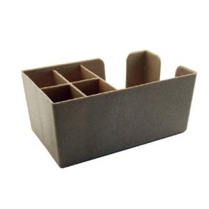 Bar Caddy dřevěný 25 × 25 × 10,5 cm