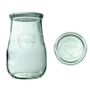 Sklenice WECK Tulip 2700 ml s víčkem 4 ks