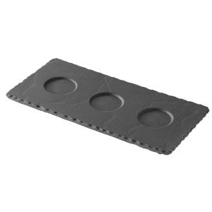 Revol Basalt tác se třemi prolisy (Ø 4 cm) 25 × 12 cm | REV-640698