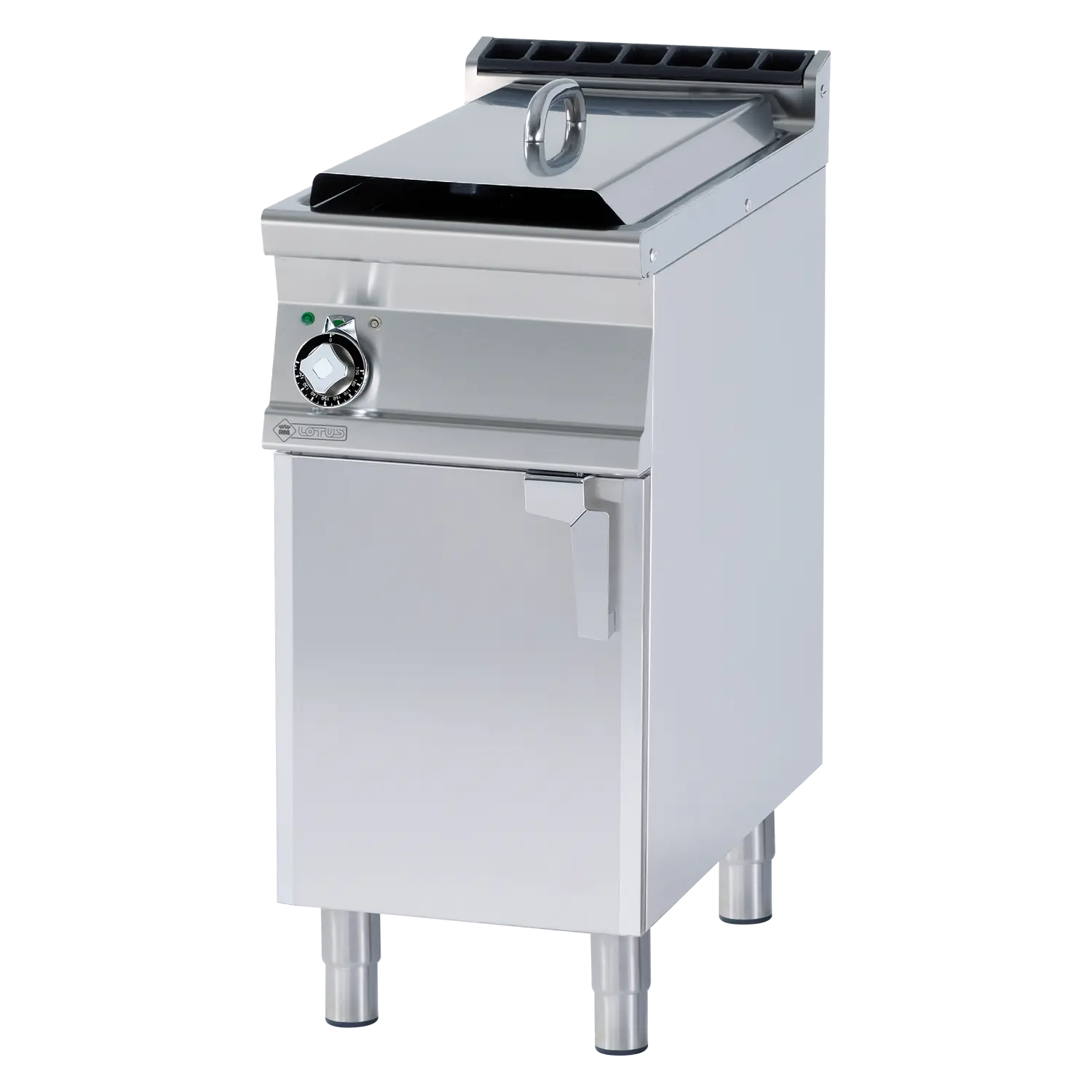 Electric fryer 0,92 kW/l, 13 l on cabinet 400 V | RM - F13-74ET