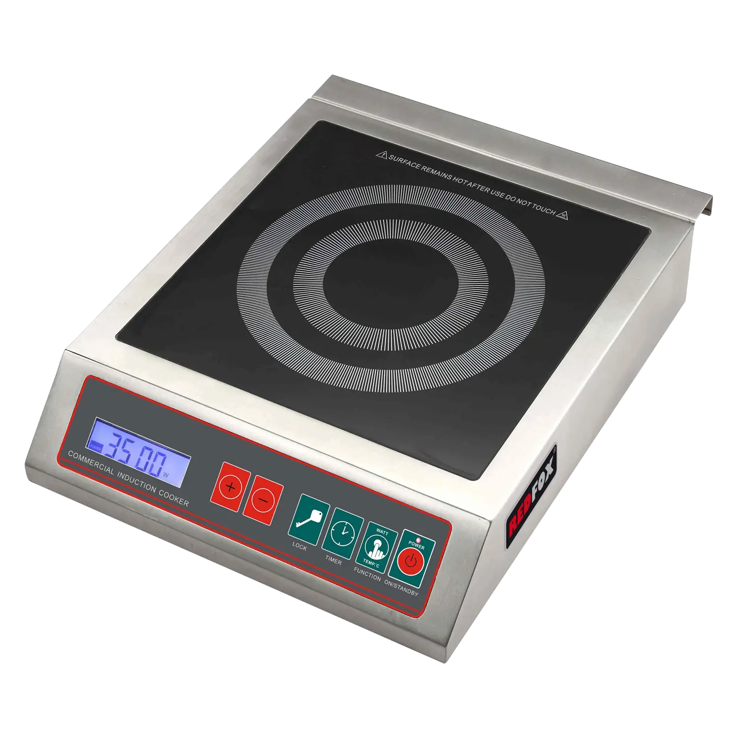 Induction table electric cooker 12 performance levels digi. control panel 230 V | REDFOX - RIB 3536 ET