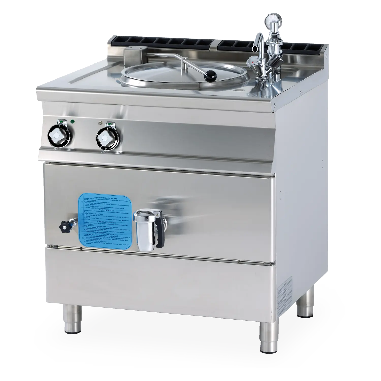 Boiling kettle electric indirect 50 l | RM - PI50-78ET
