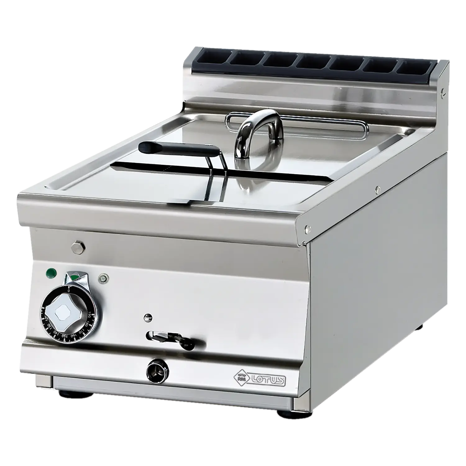 Electric fryer 0,92 kW/l, 13 l without cabinet 400 V | RM - F13T-74ET